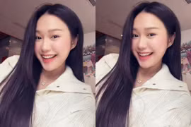 Đu trend khoe má lúm, Doãn Hải My đốn tim fan chỉ với video vỏn vẹn 10 giây