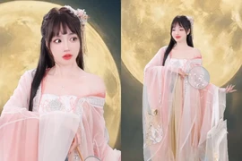 Hot mom Elly Trần khiến fan xuýt xoa khi hóa thân thành chị Hằng