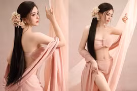 Cựu streamer đình đám Trang Banana khoe vẻ đẹp 'ngọt lịm' đốn tim