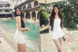 Ái nữ MC Quyền Linh khoe bộ ảnh được mẹ chụp xinh lung linh