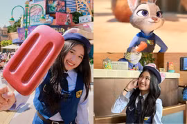 Jenny Huỳnh khám phá thế giới Zootopia, hóa thân thành cô thỏ đáng yêu