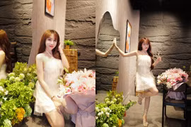 'Thánh nữ bi-a' Lê Tuyết Anh hóa nàng Lọ Lem ngọt ngào