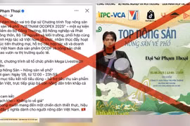 Thực hư thông tin Phạm Thoại làm đại sứ VIETNAM OCOPEX 2025