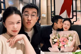 'Ông trùm city boy' Tuấn Mõ kỉ niệm ngày cưới ngọt ngào bên bà xã hot girl