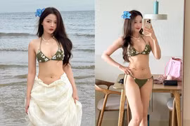 "Hot girl ảnh thẻ" hớp hồn fan với phong cách đi biển đầy cuốn hút