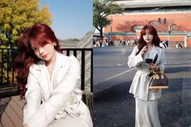 Mãn nhãn trước bộ ảnh chào năm cũ đậm chất điện ảnh của Bảo Hân Helia