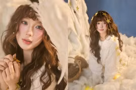 Wyn Anh 'phá đảo' mùa Noel, hóa thiên thần nhỏ đốn gục trái tim fan