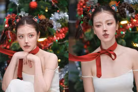 'Ngọc nữ Thái Lan' gây 'sốt' với tạo hình tuần lộc đáng yêu dịp Giáng sinh