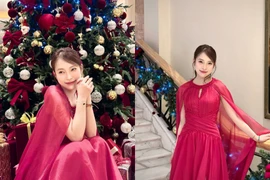 MC Khánh Vy khoe visual 'ngắm là yêu' trong bộ ảnh Giáng sinh