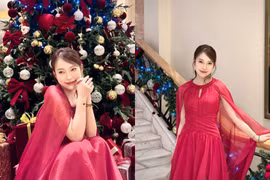 MC Khánh Vy khoe visual 'ngắm là yêu' trong bộ ảnh Giáng sinh