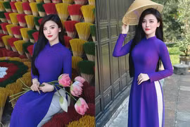 Hot girl trường Luật khoe giao diện nàng thơ xứ Huế cuốn hút