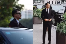 Danh tính nam cảnh vệ mặc vest, đeo kính đen xuất hiện 5 giây viral cõi mạng