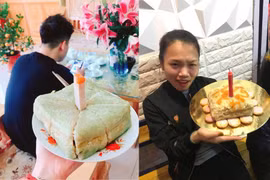 'Nỗi khổ' của người sinh nhật trùng tết, khi bánh chưng thay bánh kem