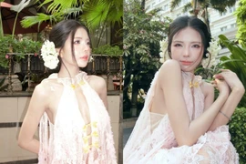 Mai Dora chào Tết với giao diện vừa ngọt ngào vừa gợi cảm