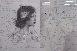 Những tờ giấy nháp "bá đạo" của các sĩ tử trong kỳ thi THPT