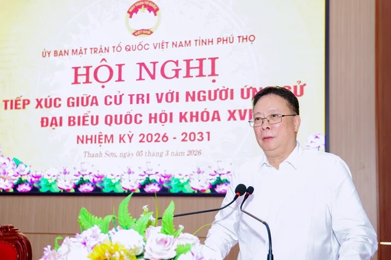 GS.VS Châu Văn Minh tiếp xúc cử tri tại Phú Thọ