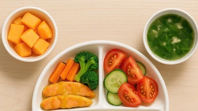 Thực đơn dinh dưỡng cân bằng cho trẻ