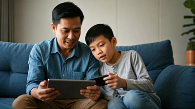 Hướng dẫn con cách dùng mạng xã hội
