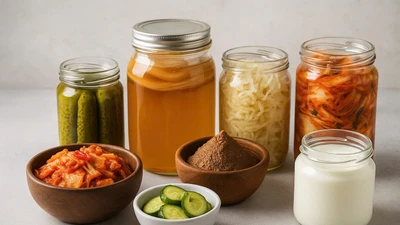 Thực phẩm lên men chăm sóc hệ vi sinh đường ruột