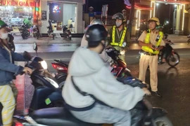 CSGT tuần tra 10 phường, 65 phương tiện bị tạm giữ