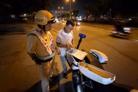 Quá nhiều vi phạm nồng độ cồn đêm cuối kỳ nghỉ Tết