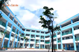 Trường tiểu học trên khu đất 'đặc biệt nhất TP HCM' đã thành hình