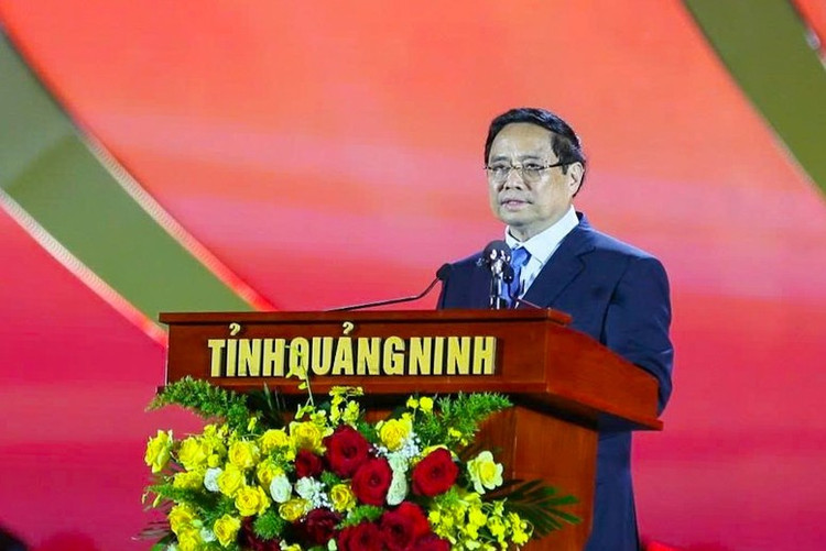 Thủ tướng Chính phủ Phạm Minh Chính dự và phát biểu tại chương trình công bố. 55.jpg