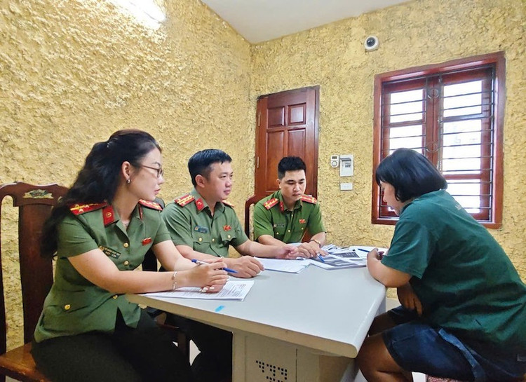 Đối tượng Thương tại cơ quan Công an. 6555.jpg
