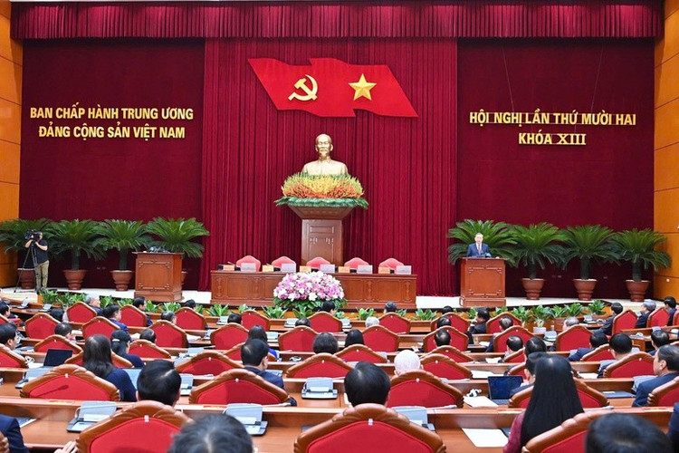 Hội nghị lần thứ 12 Ban Chấp hành Trung ương 76665.jpg
