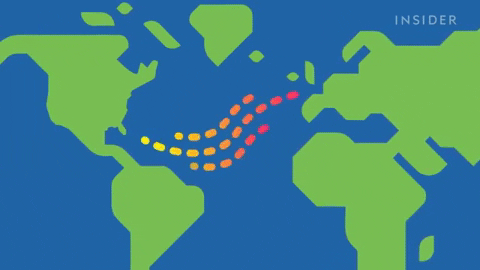 Băng ở Bắc và Nam Cực được tạo thành từ nước ngọt vì vậy khi nó tan chảy, 69% lượng nước ngọt trên thế giới đổ thẳng vào đại dương điều này sẽ ảnh hưởng nghiêm trọng đến các dòng hải lưu và thời tiết trên trái đất.