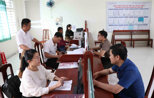 Trung tâm Dịch vụ Hành chính công xã Cà Ná mới. Ảnh: D.N z6760193478650-c6afaca4535743a40a7b0c8af267079d.jpg