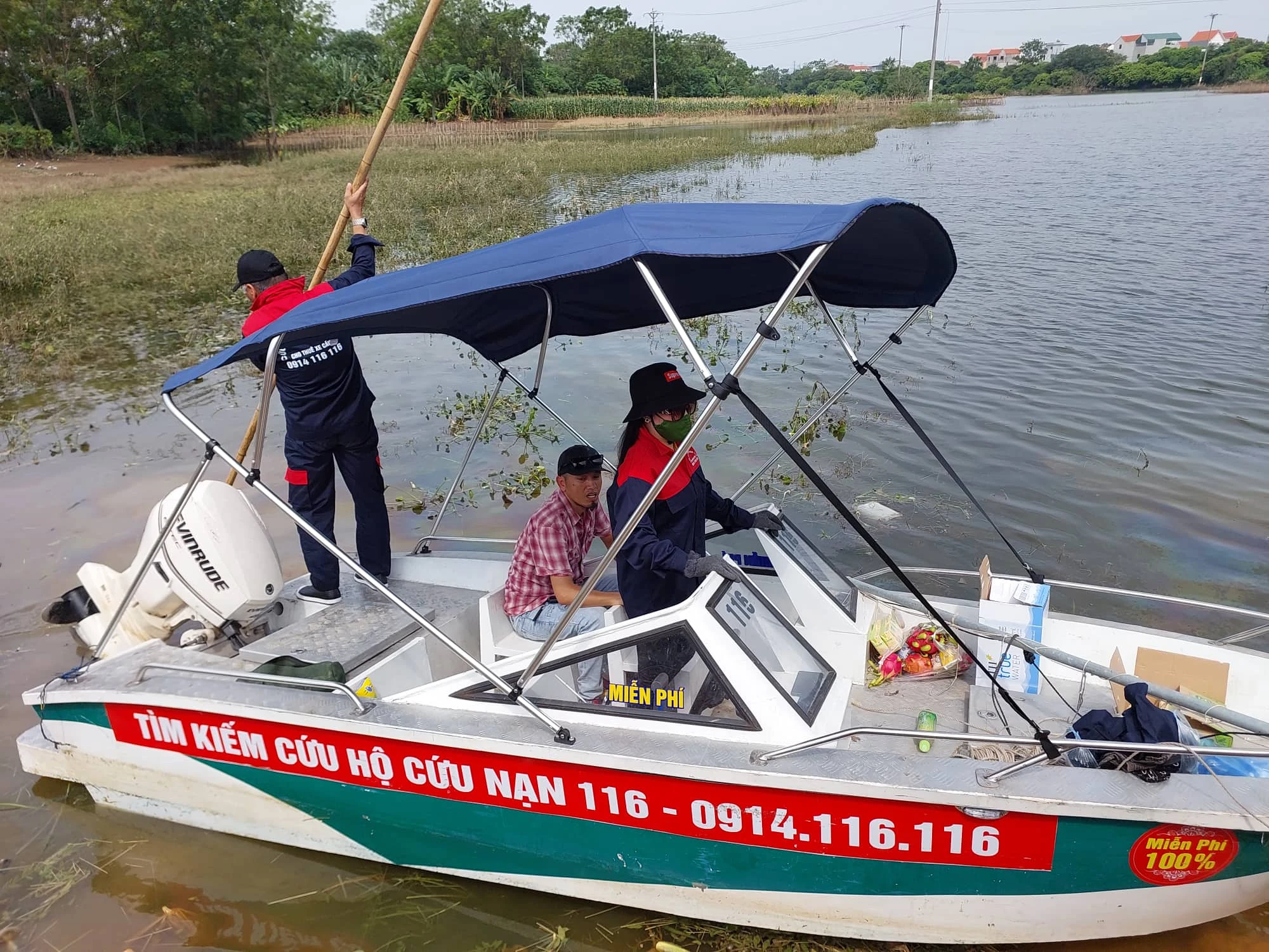 Toàn cảnh vụ tìm kiếm cô gái mất tích ở Hoài Đức (Hà Nội)