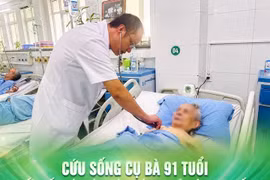 Cụ bà 91 tuổi sốc mất máu do u dạ dày, cuộc đua tìm nhóm máu hiếm cấp cứu