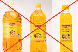 Sử dụng dầu ăn giả, kém chất lượng GoldWin Cooking Oil... nguy cơ mắc ung thư