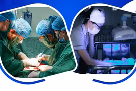 Cứu sống mẹ con sản phụ bị rau bong non trên nền hai lần mổ đẻ