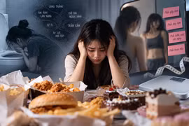 Giới trẻ ăn vô độ rồi tự gây nôn, cảnh báo rối loạn tâm thần