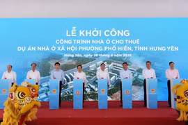 Phó Thủ tướng Thường trực Phạm Gia Túc dự khởi công 2 dự án nhà ở xã hội 