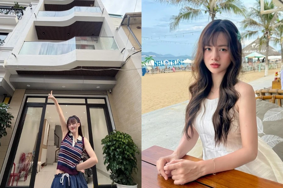 Tiktoker Tiểu Ngáo khoe thành quả tự xây nhà ở tuổi 28