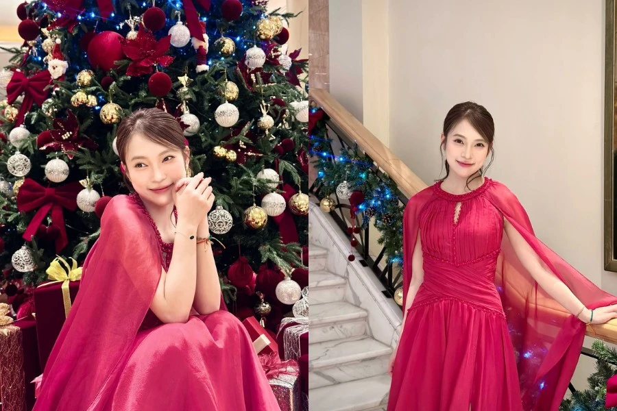 MC Khánh Vy khoe visual 'ngắm là yêu' trong bộ ảnh Giáng sinh