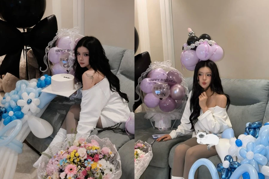 Tiktoker Ciin xuất hiện rạng rỡ chào sinh nhật tuổi 28 sau ồn ào tình cảm