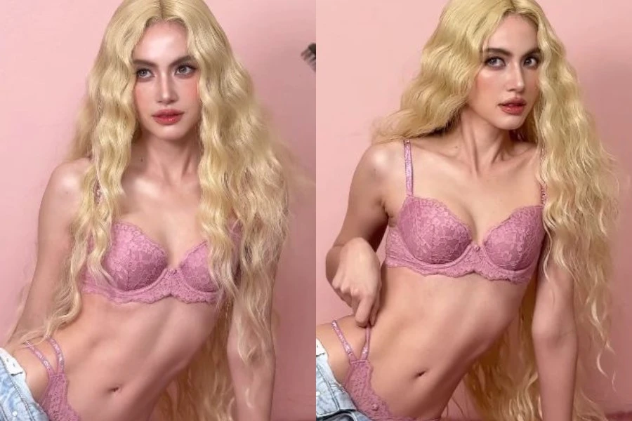 'Ma nữ đẹp nhất Thái Lan' Mai Davika hóa búp bê Barbie tóc vàng nóng bỏng