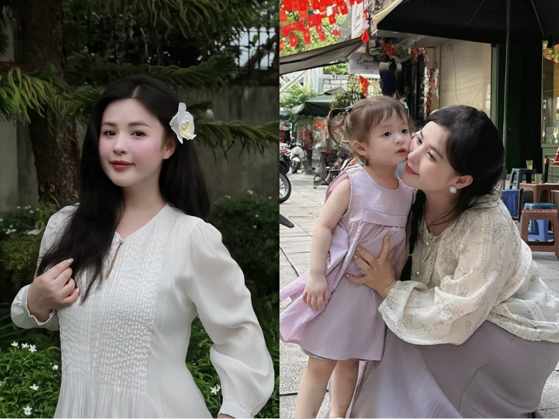 Hot girl người tày Thảo Nari ngày càng rạng rỡ, nhan sắc mẹ 1 con mòn con mắt