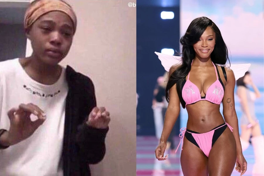 'Thánh meme' đình đám một thời lột xác thành 'thiên thần nội y' gợi cảm