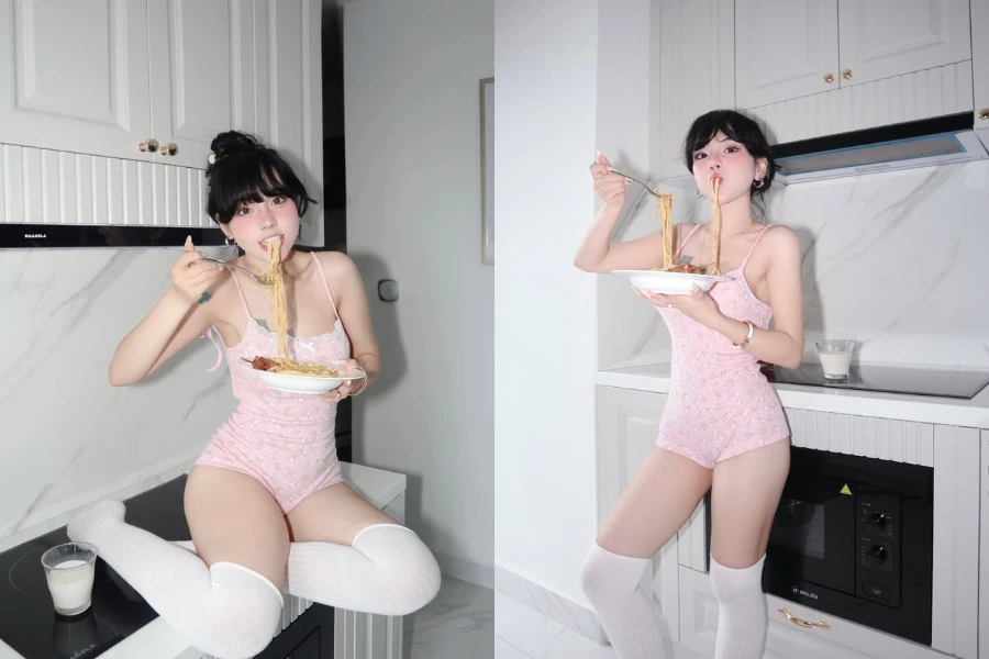 Bảo Khuyên Susan 'nhá hàng' ảnh vào bếp, fan đồng loạt ngắm mãi không thôi