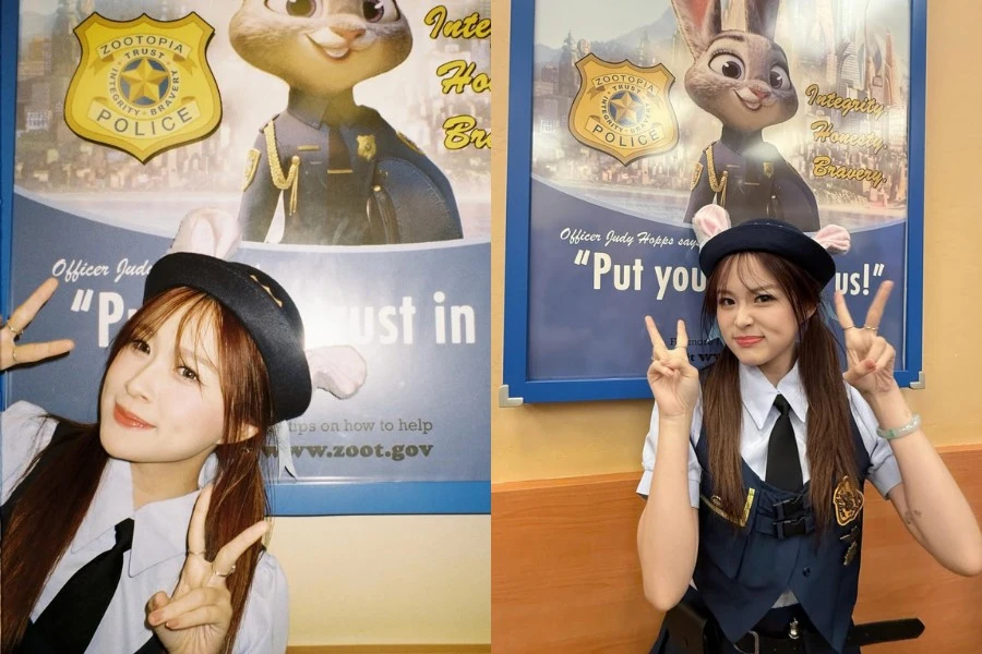 Sau ồn ào, rich kid Chao hóa thân cô thỏ 'đu trend' bom tấn Zootopia 2