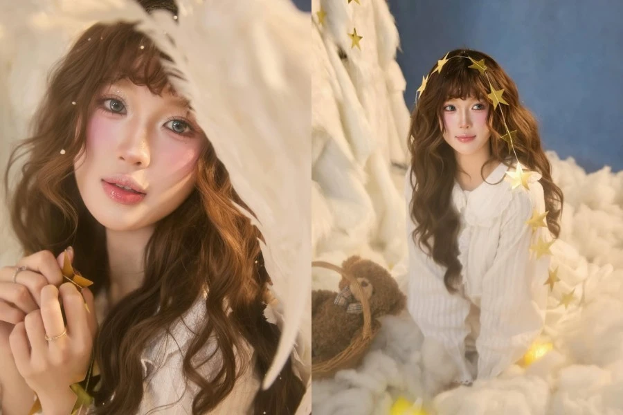 Wyn Anh 'phá đảo' mùa Noel, hóa thiên thần nhỏ đốn gục trái tim fan