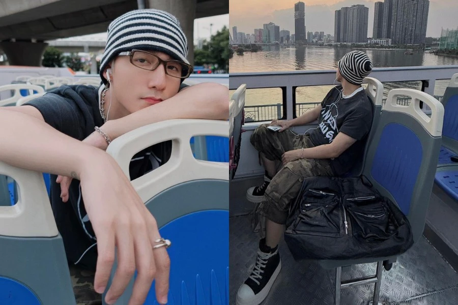 Sơn Tùng khiến fan 'bùng nổ' khi check-in xe buýt hai tầng