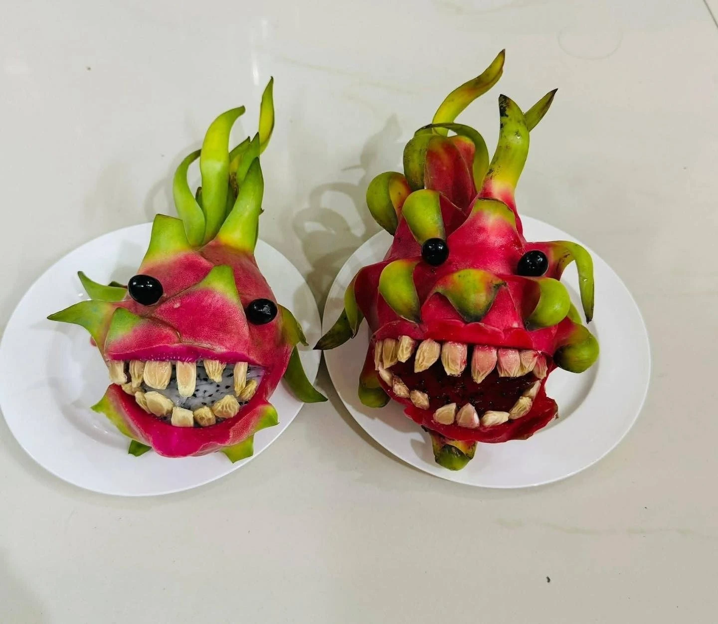 Mẹ trổ tài làm đồ Trung thu cho con mà tác phẩm ngỡ Halloween