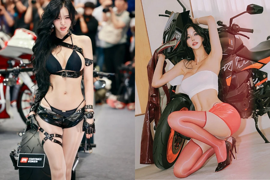 'Nữ Thần đường đua' Hàn Quốc cuốn hút với body chuẩn siêu mẫu