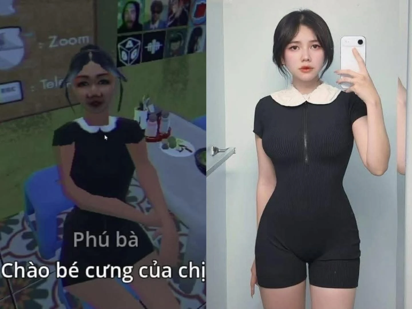 Danh tính 'phú bà đời thực' trong tựa game đang viral ‘Tiệm phở anh Hai’